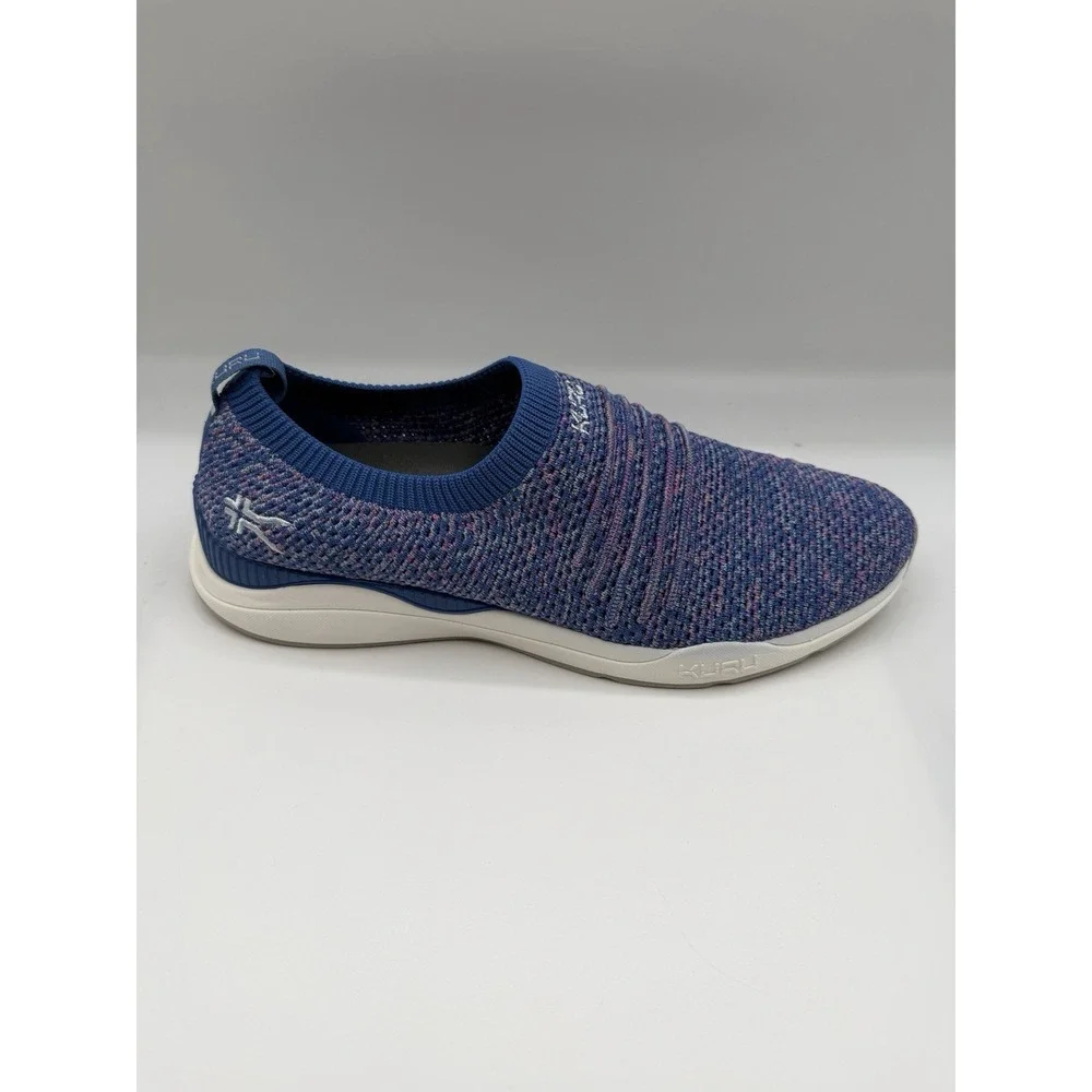 Kuru Stride Slip On Walking Sneakers,Women's 10.5,EU42,Cobalt Blue Confetti, NIB